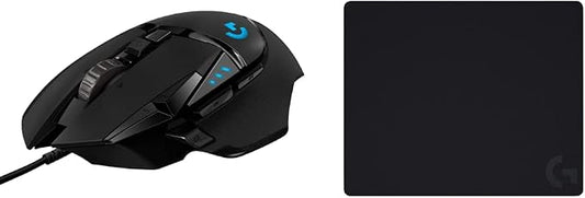 Logitech G502 Hero Wired Gaming Mouse + G440 Hard Gaming Mouse Pad Bundle by LogitechG
