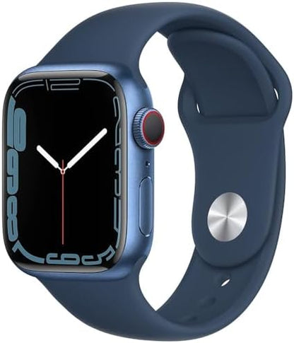 Apple Watch Series 7 Blue Aluminum Case - Image 4