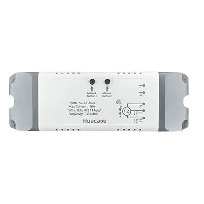 Smart WiFi Relay Switch 10A|Forward/Reverse Motor Controller|Compatible by Unknown