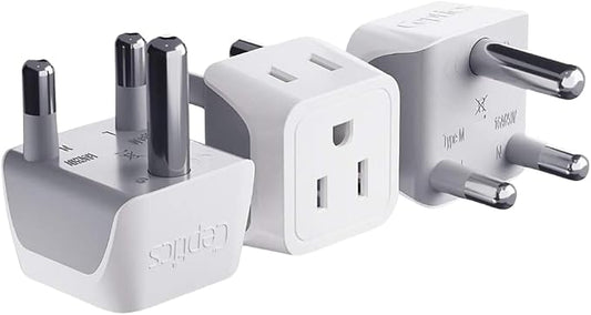 Ceptics South Africa, Namibia Travel Adapter Plug by Ceptics
