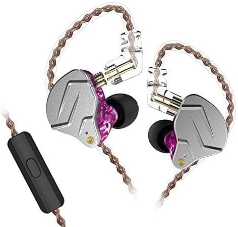KZ ZSN Pro Dual Drivers 1BA 1DD in Ear Earphones HiFi Power Bass Earbuds - Image 2