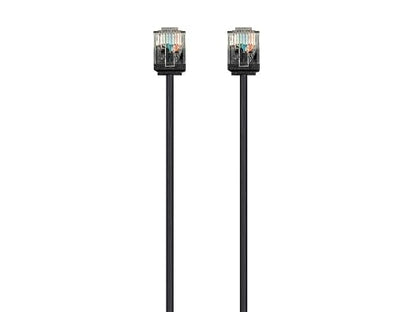 Monoprice Cat6 50ft Black Patch Cable UTP 32AWG 550MHz Pure Bare Copper - Image 2
