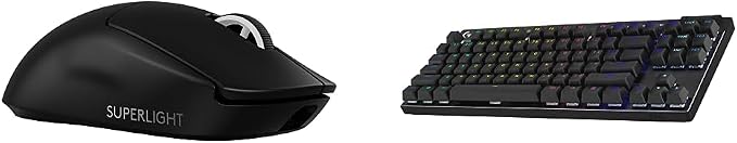 Logitech G Pro X Superlight 2 Lightspeed Wireless Gaming Mouse + G Pro X TKL by LogitechG