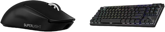 Logitech G Pro X Superlight 2 Lightspeed Wireless Gaming Mouse + G Pro X TKL by LogitechG