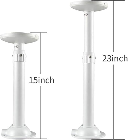 Security Camera Mount Bracket, Dome Camera Mount Universal Camera Wall Mounting - Image 2