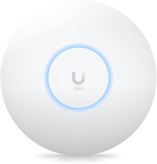 Ubiquiti U6+ Dual Band IEEE 802.11 a/b/g/n/ac/ax 3 Gbit/s Wireless Access Point by Unknown