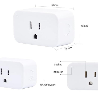 THIRDREALITY Smart Plug 4 Pack, 15A Smart Outlet - Image 5