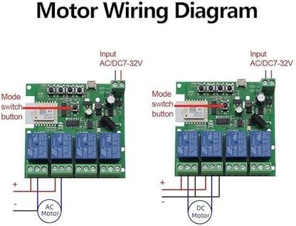 Zigbee 4CH DC7-32V USB 5V Relay Smart Switch Module, Wireless APP Remote Control - Image 5