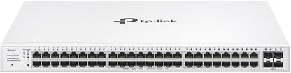 TP-Link Festa FS352GP 52 Port Gigabit Smart Managed PoE Switch 48 PoE+ Port by TP-Link