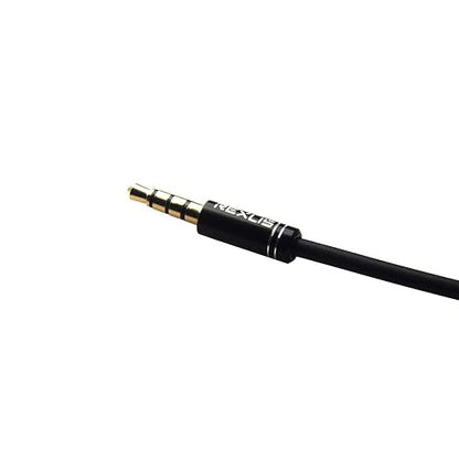 REXUS Black 3.5mm Y Splitter Stereo Audio Cable 4-Pole Male to 2 Female - Image 7