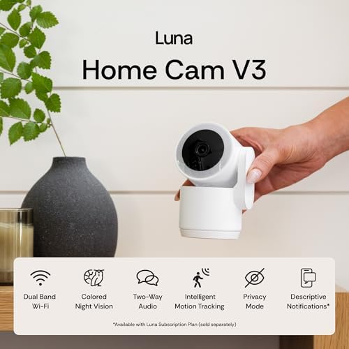 Luna 2K Indoor Camera and Indoor/Outdoor IP65 Wi-Fi Smart Home Security Cameras - Image 2