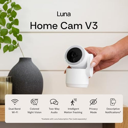 Luna 2K Indoor Camera and Indoor/Outdoor IP65 Wi-Fi Smart Home Security Cameras - Image 2