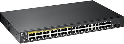 Zyxel 48 Port PoE Switch | Smart Managed | Gigabit Network Ethernet Switch | - Image 4