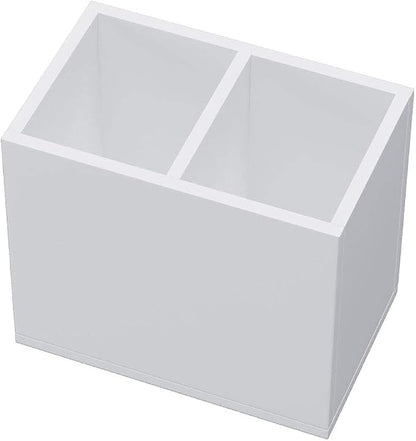 NIUBEE Acrylic Pen Holder 2 Compartments by NIUBEE