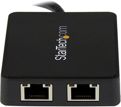 StarTech.com USB 3.0 to Dual Port Gigabit Ethernet Adapter NIC - Image 2