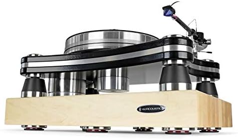 IsoAcoustics Delos Turntable Isolation Butcher Block Series: 2216M2 Maple - Image 4