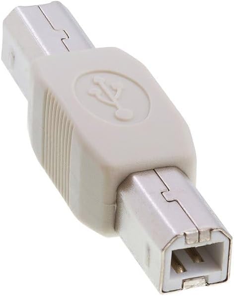Cmple - [10 Pack USB B to B Adapter USB 2.0 Male to Male Coupler Plug to Plug - Image 2