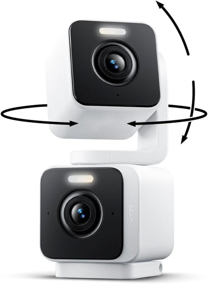WYZE Duo Cam Pan Indoor/Outdoor IP65 2K 360° Pan/Tilt Smart Home Security Camera by WYZE