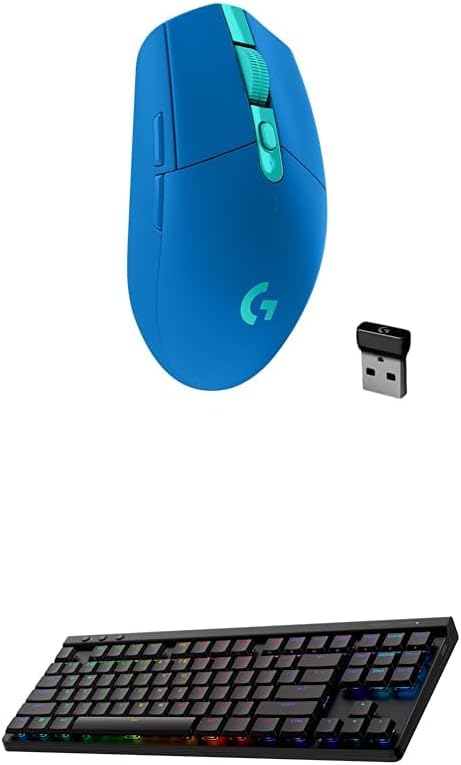 Logitech G305 Lightspeed Wireless Gaming Mouse + G515 TKL Wireless Gaming by LogitechG