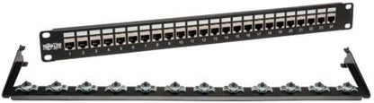 Tripp Lite 24-Port Cat6 / Cat5 Patch Panel STP Shielded RJ45 Ethernet 1U - Image 3