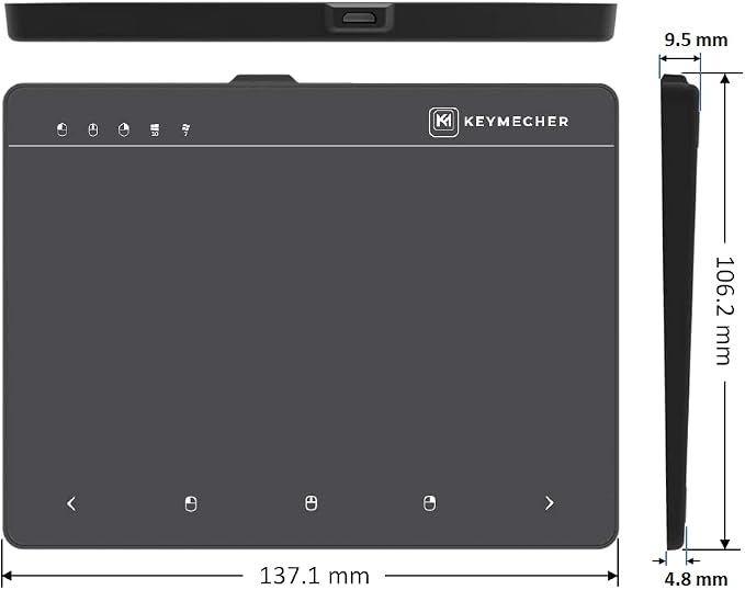 KEYMECHER Wired Precision Touchpad - Image 2