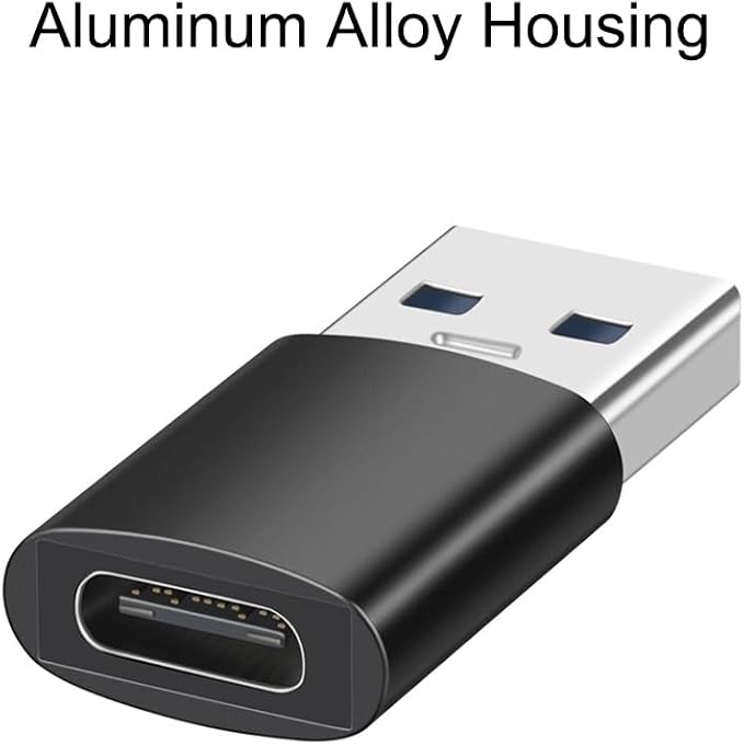 USB A Male to USB C Female OTG Adapter, USB 3.2 GEN2 10Gbps One-Sided - Image 6