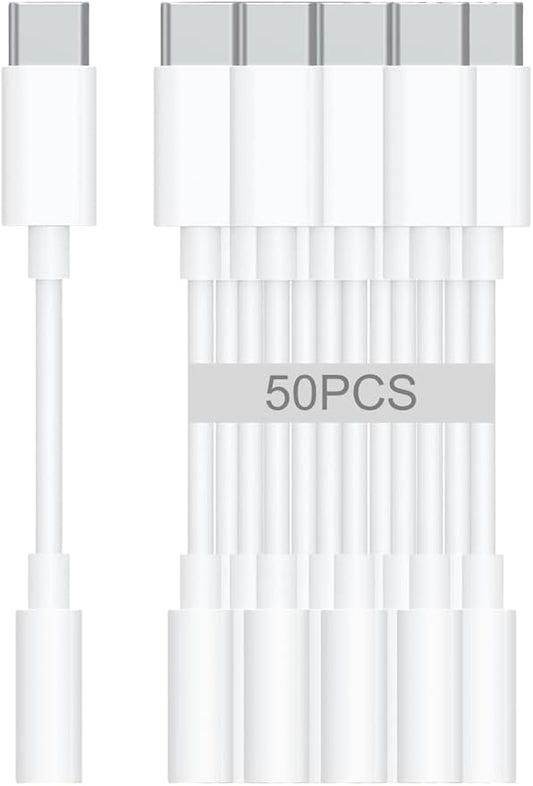 USB-C to 3.5mm Audio Headphone Adapter by Phoie