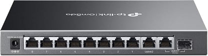 TP-Link Omada 8 Port Gigabit Easy Managed, PoE Switch, 123W Budget, PoE+ - Image 4