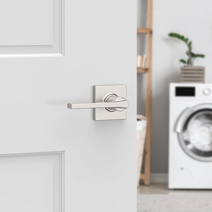 Kwikset Casey Interior Passage Door Handle 2 Pack, Lever - Image 2