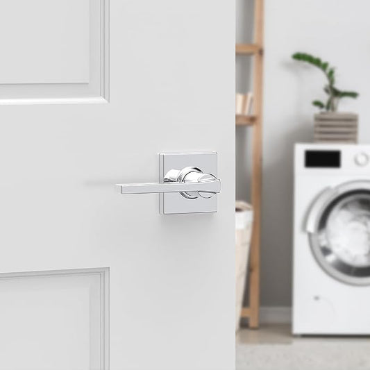 Kwikset Casey Hallway Passage and Bed/Bath Privacy Door Handle 6 Pack, 3 - Image 2