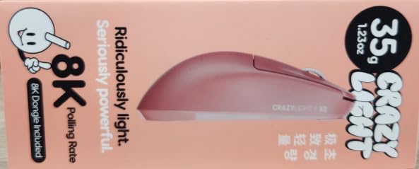 Pulsar Gaming Gears X2 Crazylight Wireless Gaming Mouse, Ultra Lightweight 1.23 - Image 12