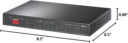 TP-Link TL-SG1210PP | 8 Port PoE Switch | 6 PoE+ and 2 PoE++ Ports @123W - Image 4