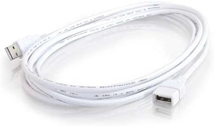 C2G Legrand USB Extension Cable, 1 Meter White Plug and Play USB A to A Cable - Image 4