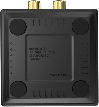 YMOO B06T3 Bluetooth 5.3 Receiver, 100ft RCA Bluetooth Audio Adapter - Image 7