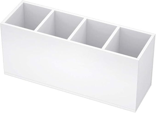 NIUBEE Acrylic Pen Holder 4 Compartments by NIUBEE