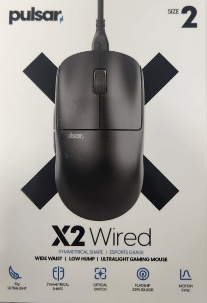 Pulsar Gaming Gears X2 Wired Gaming Mouse, Ultra Lightweight, Optical Switch - Image 10