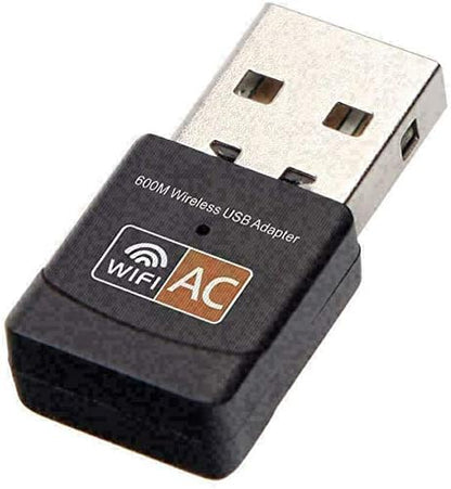 USB WiFi Adapter, AC600 Mbps Dual Band 2.4/5Ghz Wireless Mini Network Adapter by Unknown