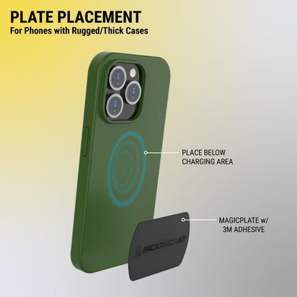 Scosche MPLT44THK2-BP0 MagicMount Replacement Metal Plate Kit - Image 7