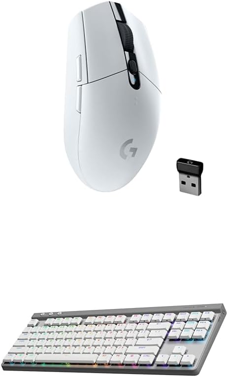 Logitech G305 Lightspeed Wireless Gaming Mouse + G515 TKL Wireless Gaming by LogitechG
