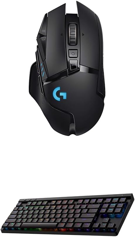 Logitech G502 Lightspeed Wireless Gaming Mouse + G515 TKL Wireless Gaming by LogitechG