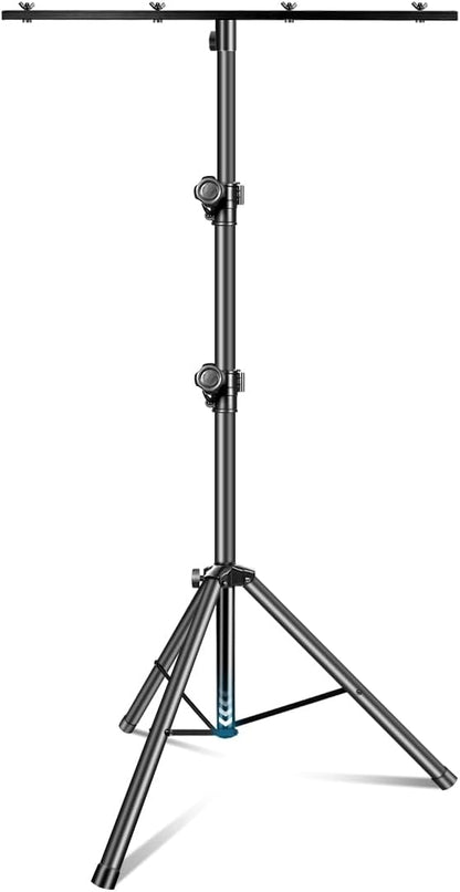DJ Stand, T-Bar Tripod Stage Lights Stand Portable and Adjustable 49-114 Inch by GZGDLJQ