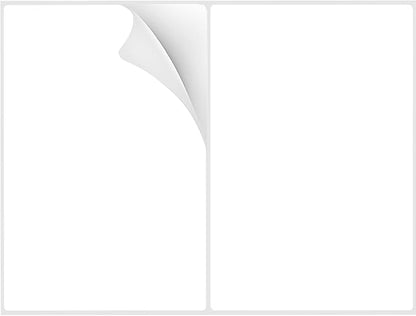 8-1/2"×5-1/2" Shipping Labels 60 Labels Sticker Paper by DINIZON