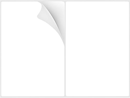 8-1/2"×5-1/2" Shipping Labels 60 Labels Sticker Paper by DINIZON