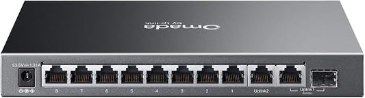 TP-Link Omada 8 Port Gigabit Easy Managed, PoE Switch, 63W Budget, PoE+ - Image 2