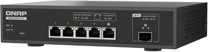 QNAP 5-Port Multi-Gig 10GbE Lite-Managed Network Switch – 4× 10/5/2.5/1G RJ-45 - Image 8
