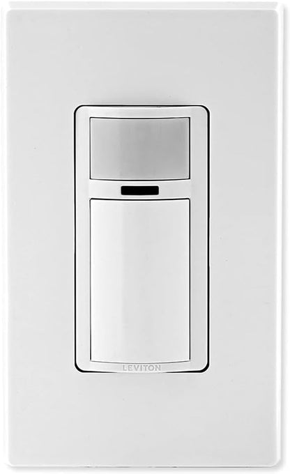 Leviton Decora Vacancy Motion Sensor In-Wall Switch, Single Pole by Leviton