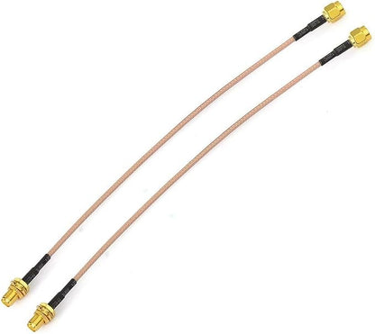 Yuslao WiFi Antenna Extension Cable 6inch 15cm RP-SMA Male to RP-SMA Female - Image 6