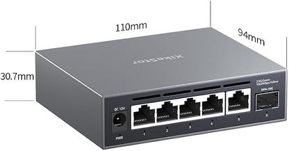 6-Port 2.5G Web Managed Ethernet Switch, VLAN/QoS/STP/IGMP/LACP Supported - Image 8