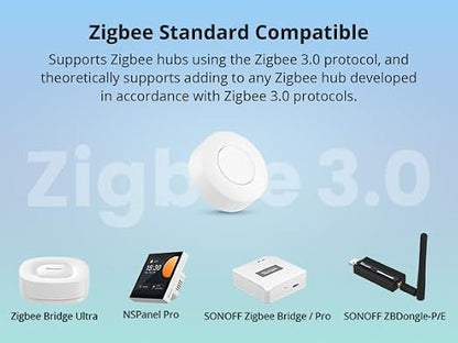 SONOFF Zigbee Switch, SNZB-01P Wireless Push Button, Supports to Create Smart - Image 6