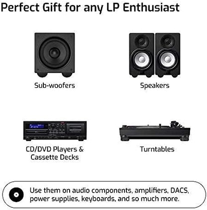 Speaker Isolation Feet – 16-Pack 1" Platinum Silicone Dots by Hudson Hi-Fi – - Image 7